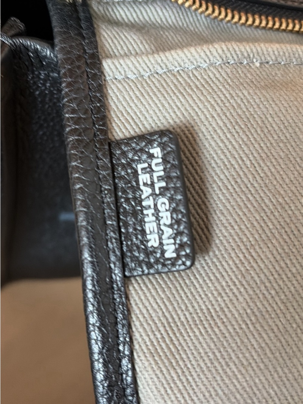 Marc Jacobs Black Pebbled Leather 'The Tote Bag' Satchel - Picture 5 of 9